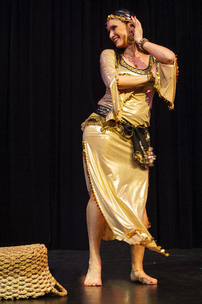 Suzanna in "Amira's Belly Dance Spectacular."